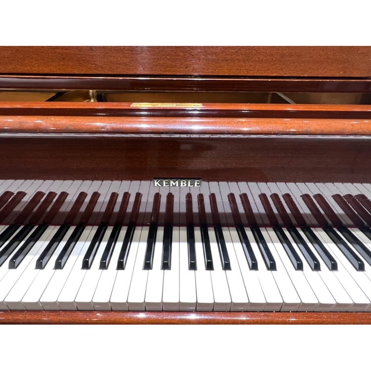 超便宜 英國KEMBLE 原木 咖啡 平台演奏琴 不在意外觀的好選擇 二手鋼琴 中古鋼琴 優好選琴網